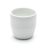 Sake Cup 2"H, White Ceramic