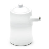 3-3/4"H Sauce Dispenser, White Ceramic