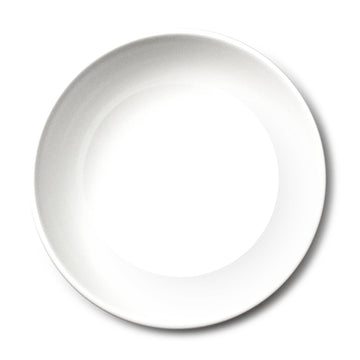 10"x4" Round Noodle Bowl, White Ceramic