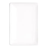 5-7/8"x4" Rectangular Plate, White Ceramic