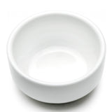 2-1/2"D Round Sauce Dish, White Ceramic