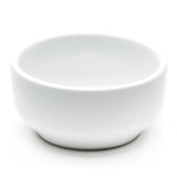 2-1/2"D Round Sauce Dish, White Ceramic