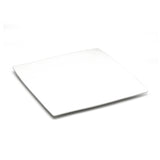 10-3/4" Square Plate, White Ceramic