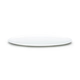 16"x5-1/4" Oval Plate, White Ceramic