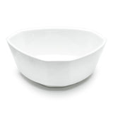 5-1/4" Irregular Bowl, White Ceramic