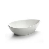 5-1/4" Teardrop Bowl, White Ceramic