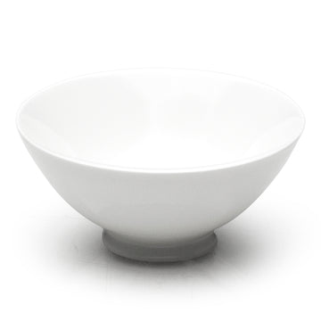 5" Round Rice Bowl, White Ceramic