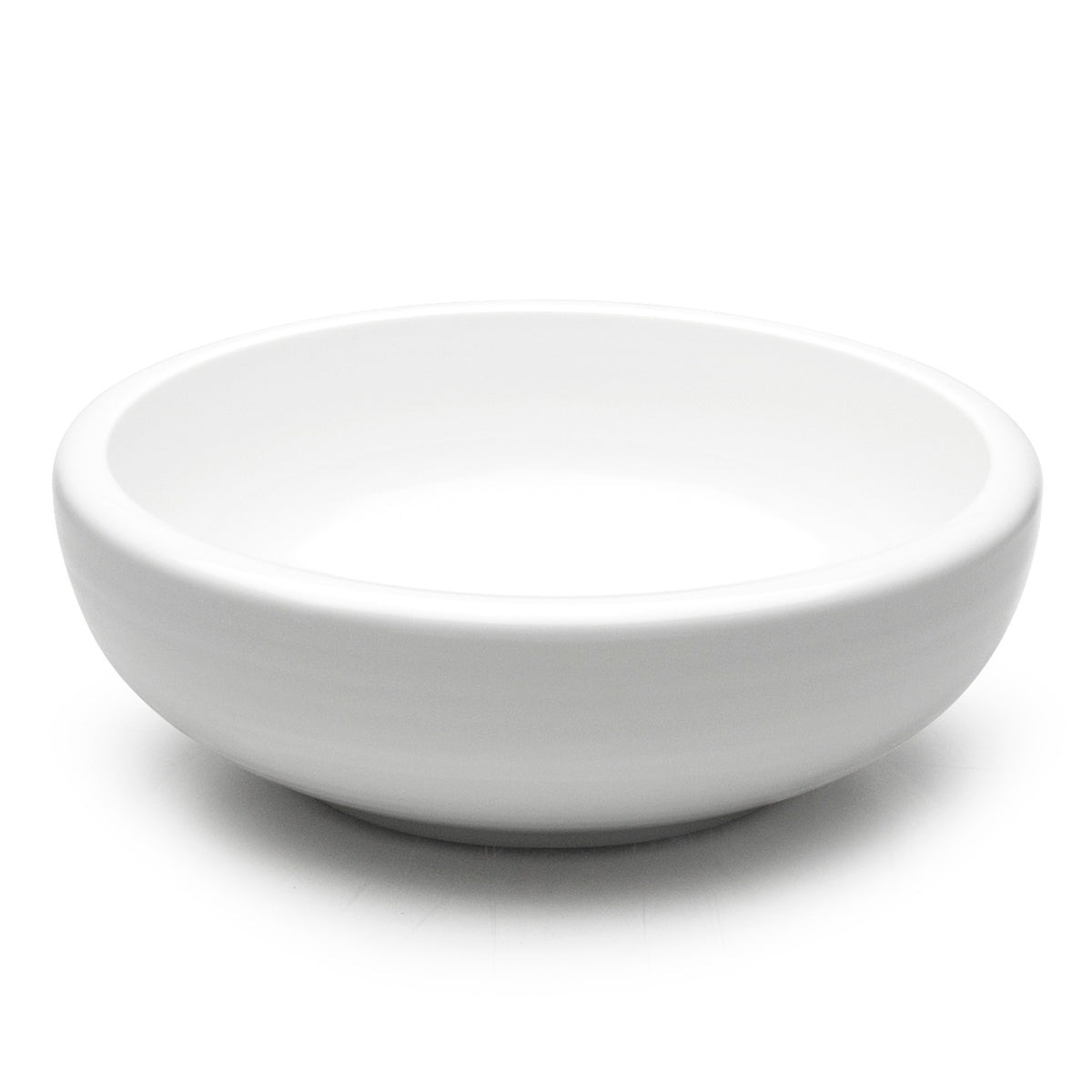 9-1/4" Round Noodle Bowl, White Ceramic