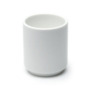 2"H Sake Cup, White Ceramic