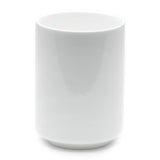 Tea Cup 4-1/4"H, White Ceramic