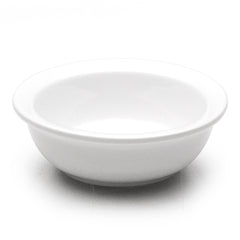 3.25"D x 1"H Round Sauce Dish, White Ceramic
