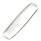 16"X4-1/4" Rectangular Plate, White Ceramic