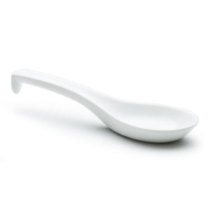 5-1/4" Soup Spoon (L), White Ceramic