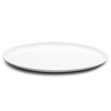 22-3/4"x10" Oval Plate, White Ceramic