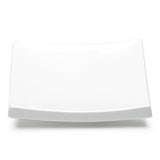 7-3/4" Square Plate, White Ceramic