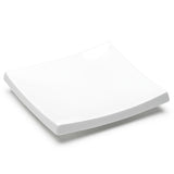 7-3/4" Square Plate, White Ceramic