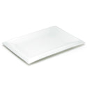 16″ × 11″ White Ceramic Rectangular Platter