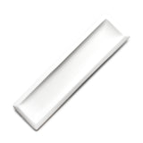 16"x4-1/4" Rectangular Plate, White Ceramic