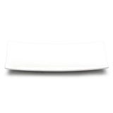 10-3/4"x5-1/2" Rectangular Plate, White Ceramic
