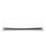 14-1/4"x5-3/8" Rectangular Plate, White Ceramic