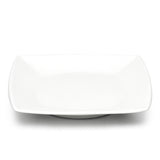 11-3/4" Square Plate, White Ceramic