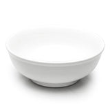 8-5/8"x3-1/4" Round Noodle Bowl, White Ceramic