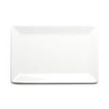 13"x8-1/2" Rectangular Platter, White Ceramic