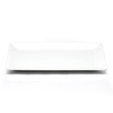 15"X9.5" Rectangular Platter, White Ceramic
