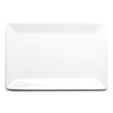 15"X9.5" Rectangular Platter, White Ceramic