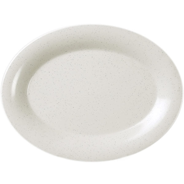 12"X9" Melamine Oval Platter, San Marino