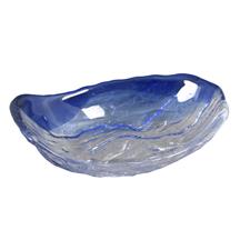 Glass Oval Bowl 7.25"