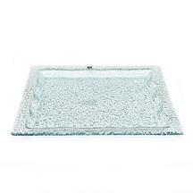 Glass Square Plate 11"