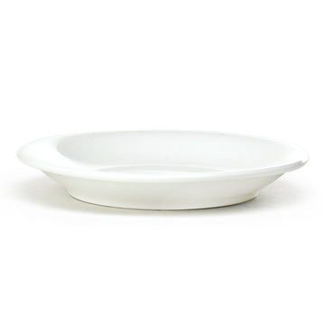 Saucer 6" Pocelain White