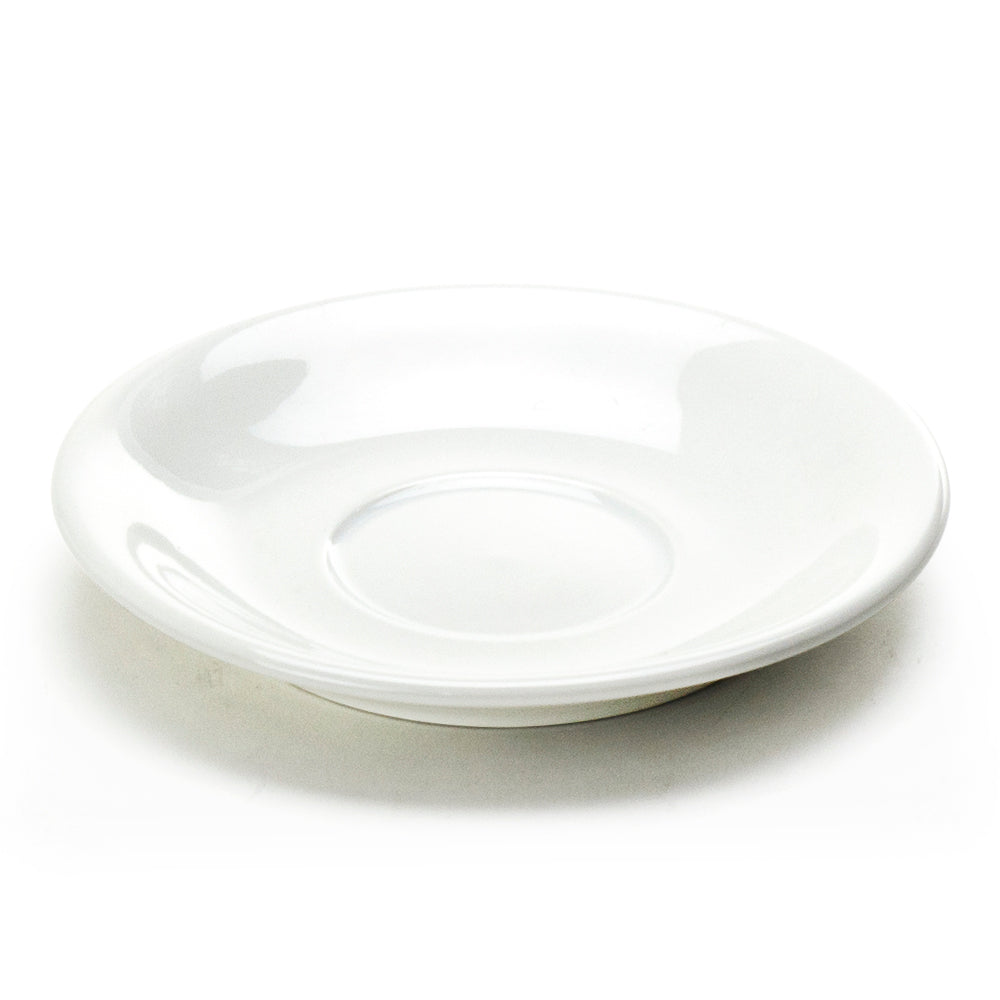 Saucer 6" Porcelain White