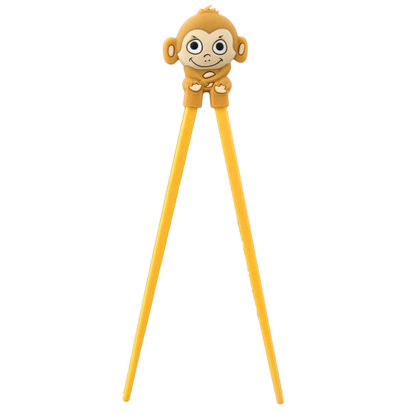 Kids Chopstick Monkey, Yellow Brown
