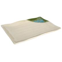 Melamine Rectangular Plate 13-1/2"x9", Green
