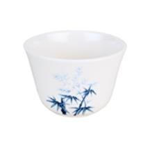 Melamine Teacup 3"D, Bamboo