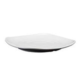 Melamine Square Plate Lg 13-3/4", White
