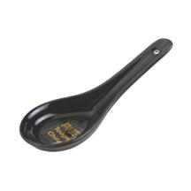 Soup Spoon 5-1/4", Black Ceramic
