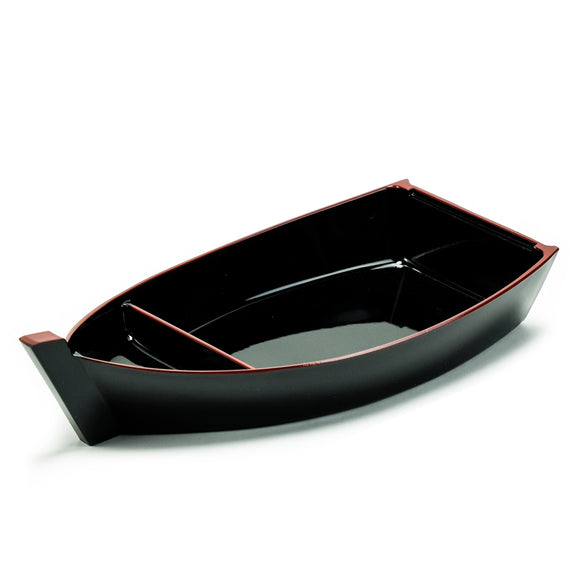 Lacquer Sushi Boat  11-1/2