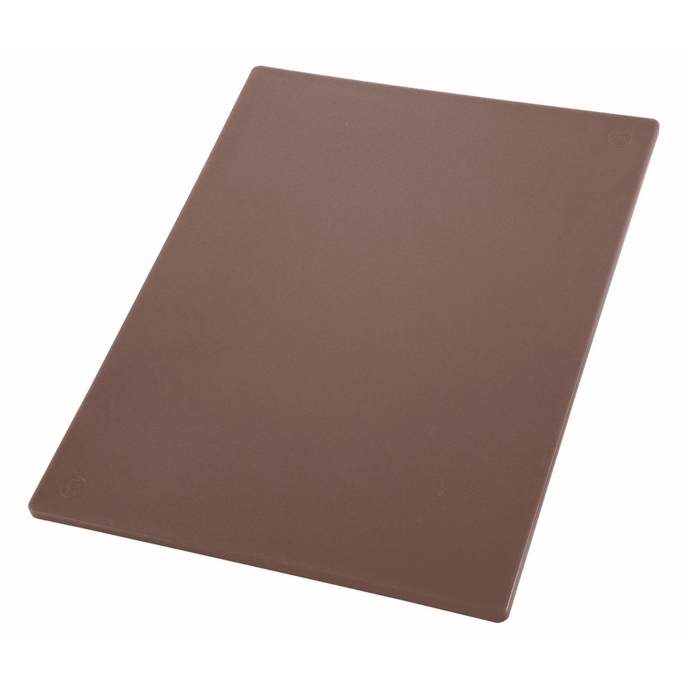Cutting Board 24"X18"X1/2" Poly Brown