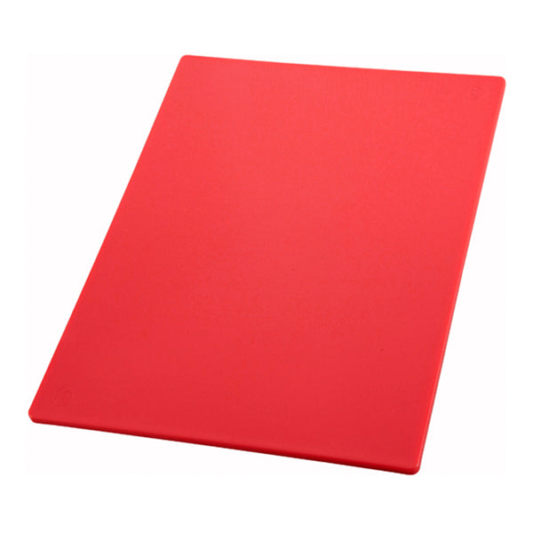 Cutting Board 12"X18"X1/2" Poly Red