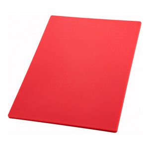 Cutting Board 12"X18"X1/2" Poly Red