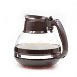 HARIO Glass Coffee Decanter 1800ml, Chocolate Brown