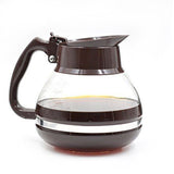 HARIO Glass Coffee Decanter 1800ml, Chocolate Brown