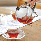HARIO 'Cafeor' Glass Tea Maker 2Cup/4Cup, Silver