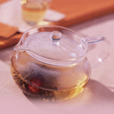 HARIO Cha Cha Kyusu 'Maru' Glass Teapot 450ml