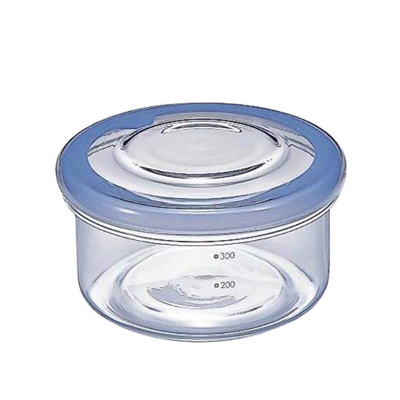 HARIO Cycle Ware Glass Container 400ml, Blue