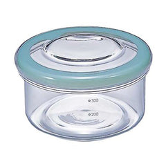 HARIO Cycle Ware Glass Container 400ml, Green