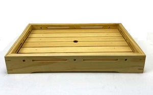 Wooden Tray 16-1/2 * 11 *2-1/2"H